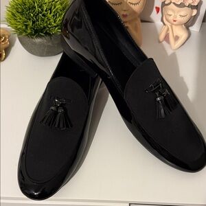 Zara Elegant Black Men's Loafers size 44